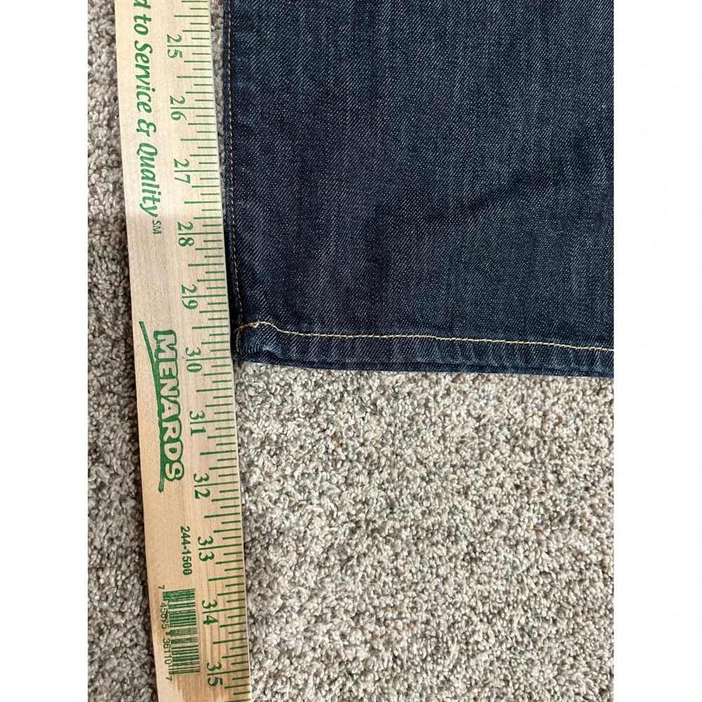 Lucky Brand 363 Vintage Straight Jeans Mens 38x30 Dark Wash Indigo Denim